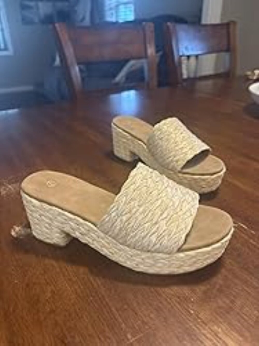 Espadrilles Platform Sandals Wedges Slides Sandals Open Toe Fashion Summer Outdo